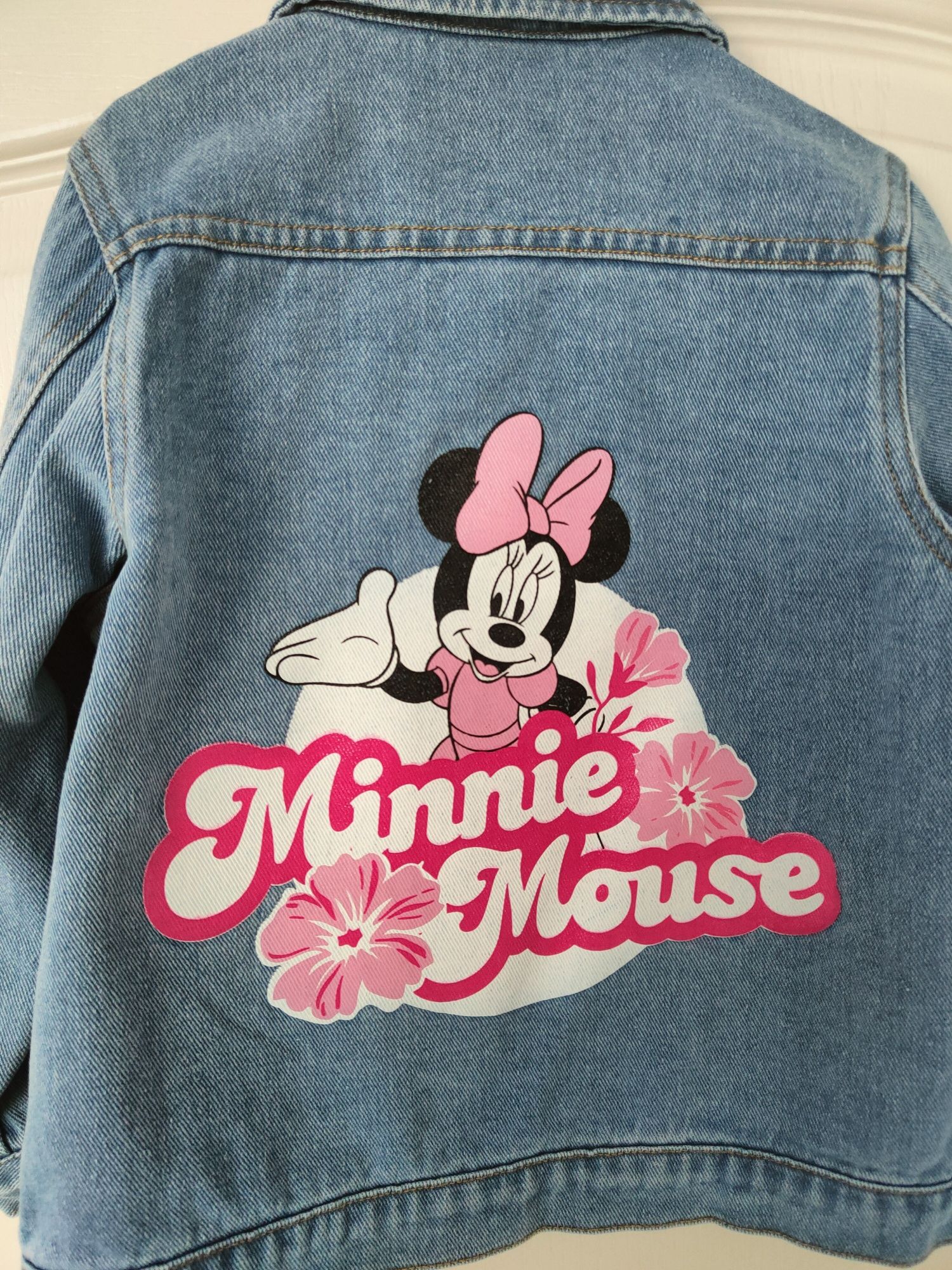 Katana kurtka wiosenna jeansowa Myszka Minnie Minnie Mouse
