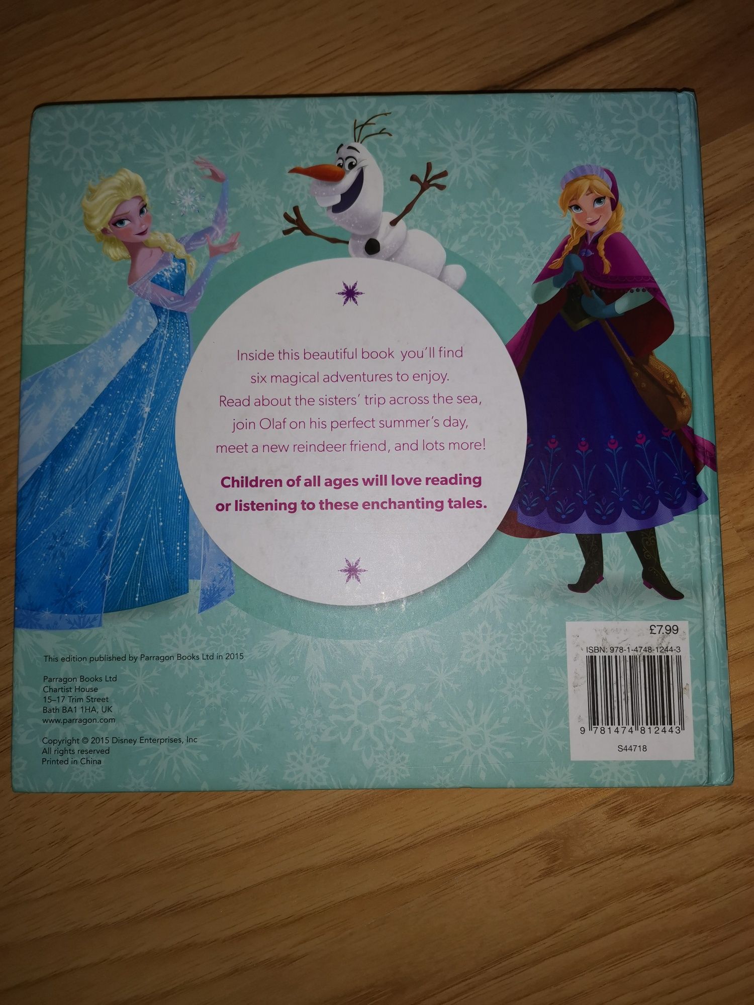 Kraina lodu, Frozen, storybook collection Anna i Elza Disney