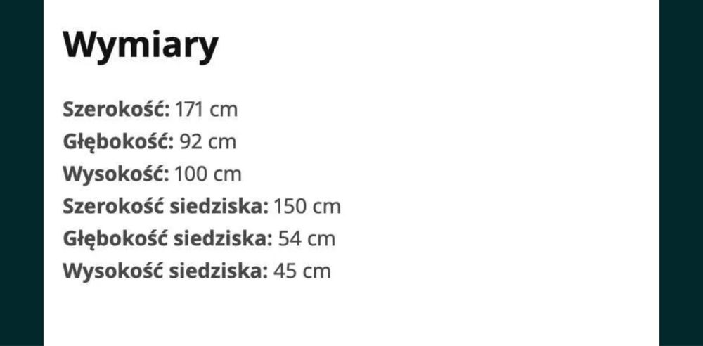 Zestaw Strandmon Ikea - sofa, fotel uszak, pufa/podnóżek