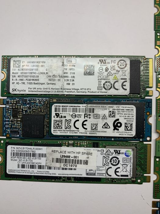 SSD M2 NVME 512GB/1Tb/2Tb