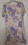 Vestido forrado plissado - Tamanho L/XL