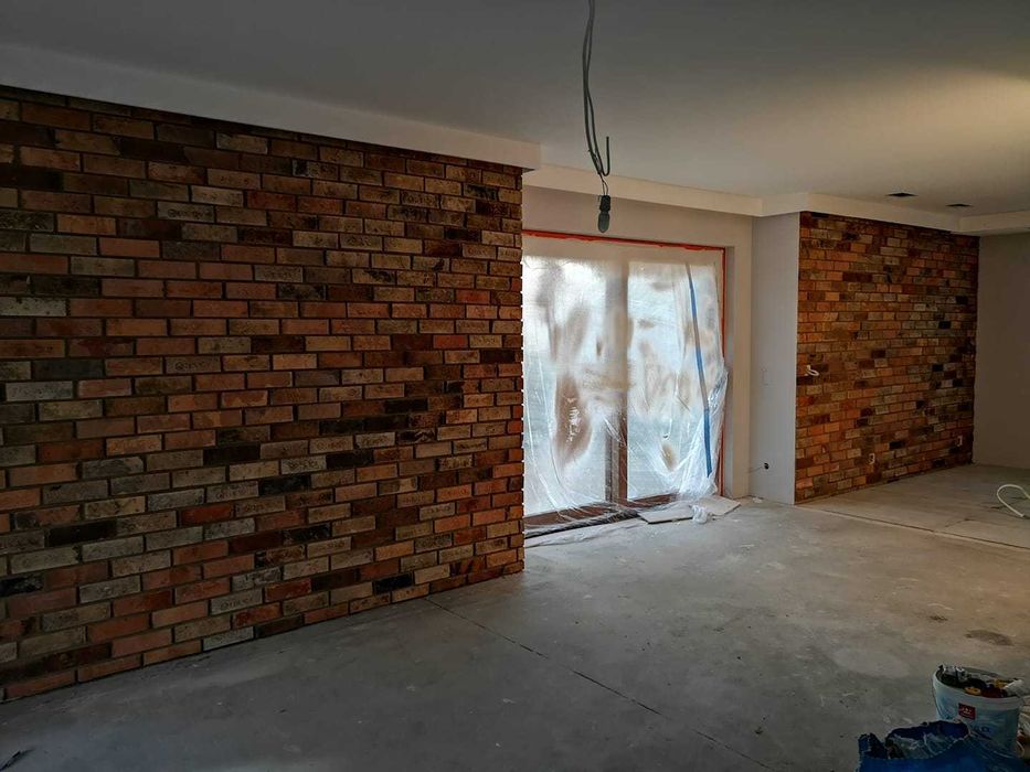 Płytki ze środka cegły kolorowe stara cegła rozbiórkowa Lico kolorowe