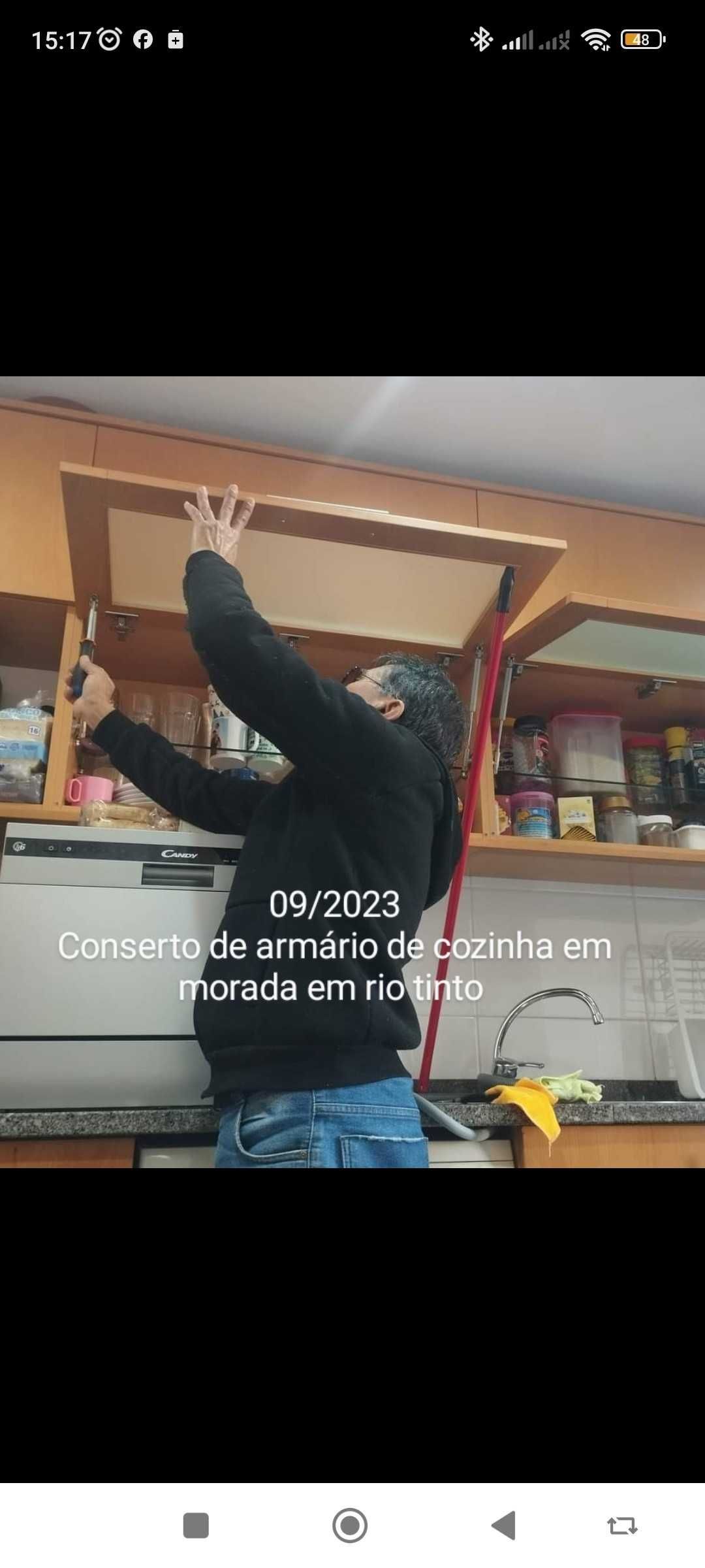 Arrumos de eletrodomésticos