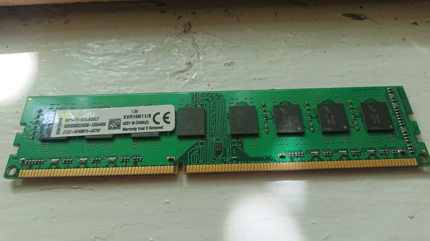 Оперативная память Kingston DDR3 8Gb