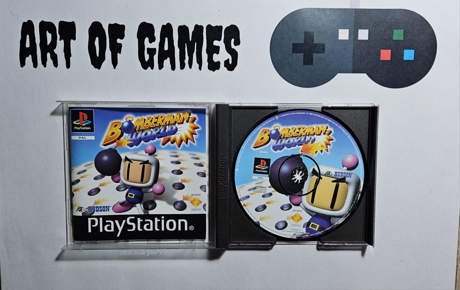 Gra Bomberman World Komplet 3xA Ps1 Psx Playstation 1 Bomber Man