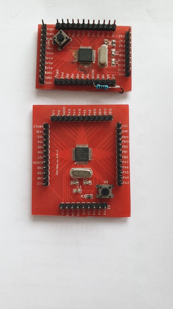 Плата для пиошивки микроконтроллеров STM32 L052, F030