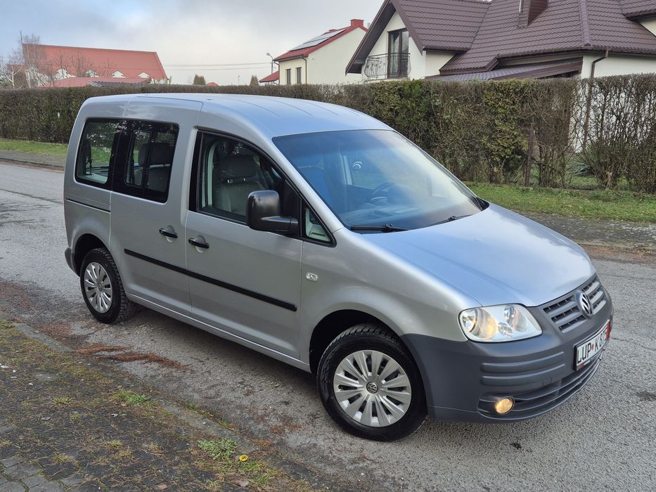 VW CADDY 1.6B MPI OPŁACONY Z Niemiec Klima Elektryka 5os Stan BDB!!