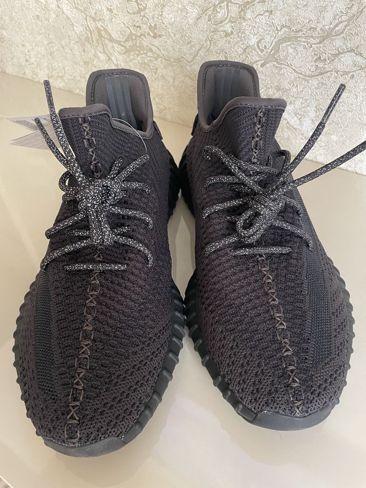 YEEZY Boost 350 Black Изи мужские