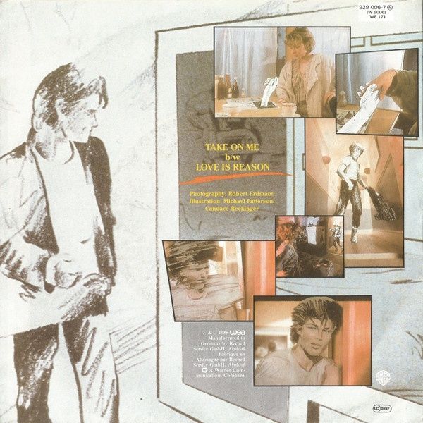 Coleção Vinil antigo a-ha – Take On Me