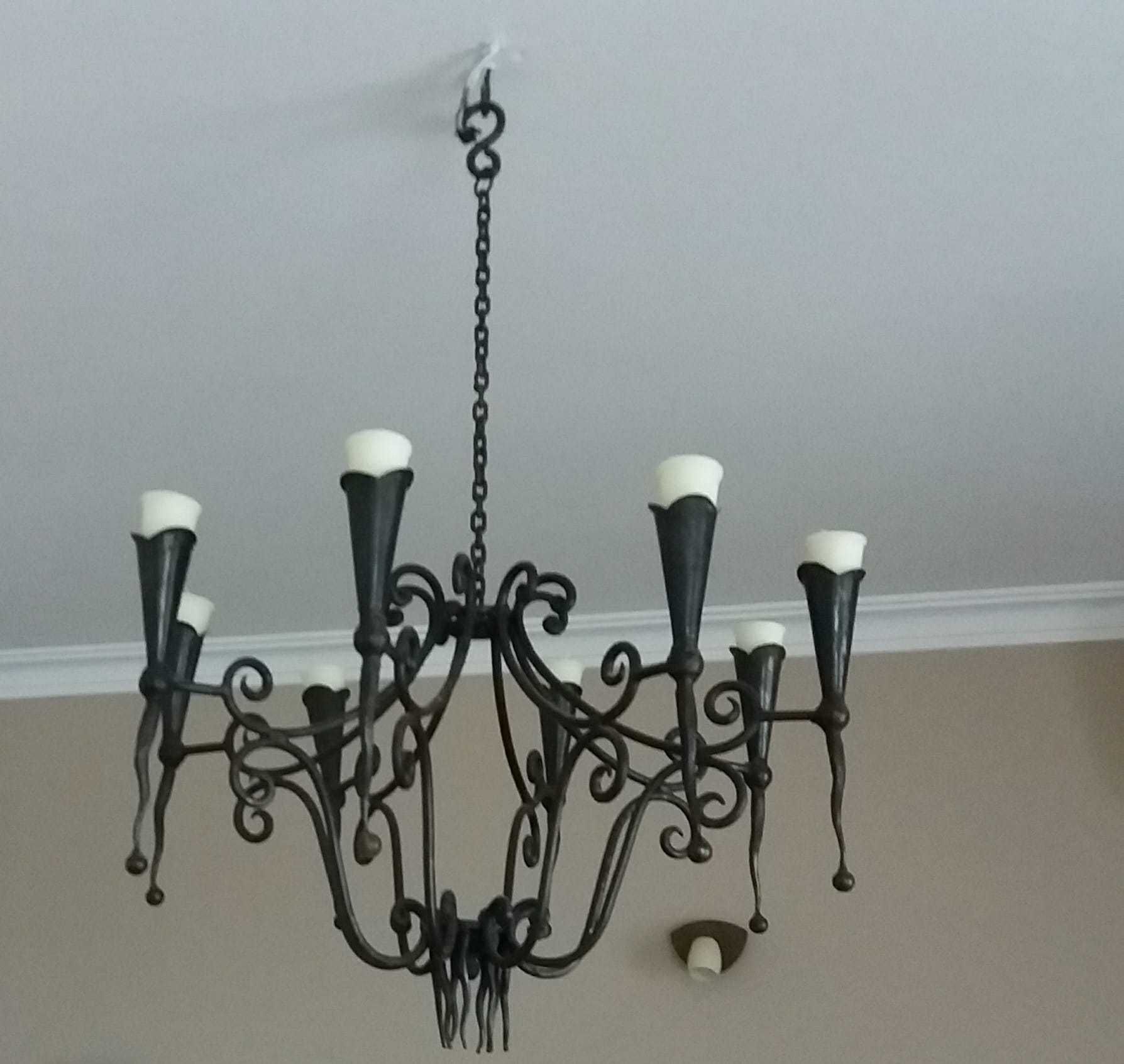 Candelabro de tecto