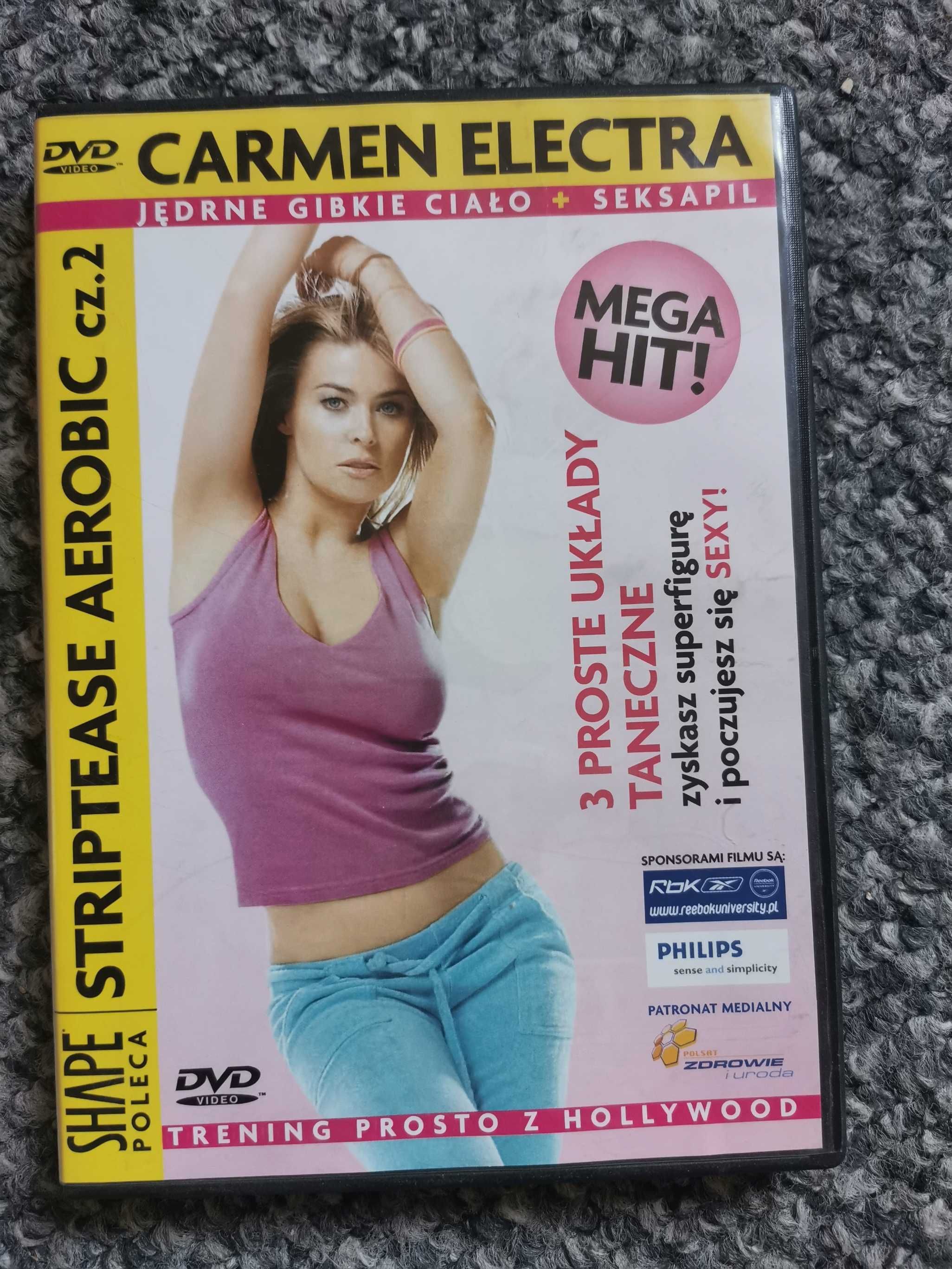 Striptease Aerobic - Carmen Electra ćwiczenia trening taniec, cz 2