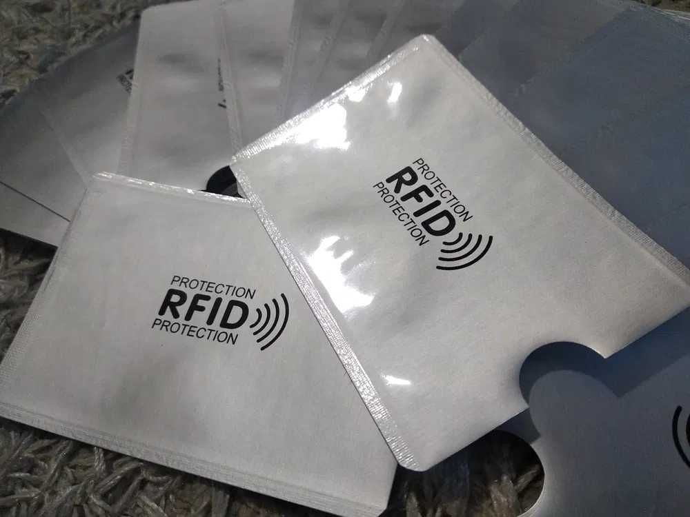чехол для карт с NFC (RFID защита)