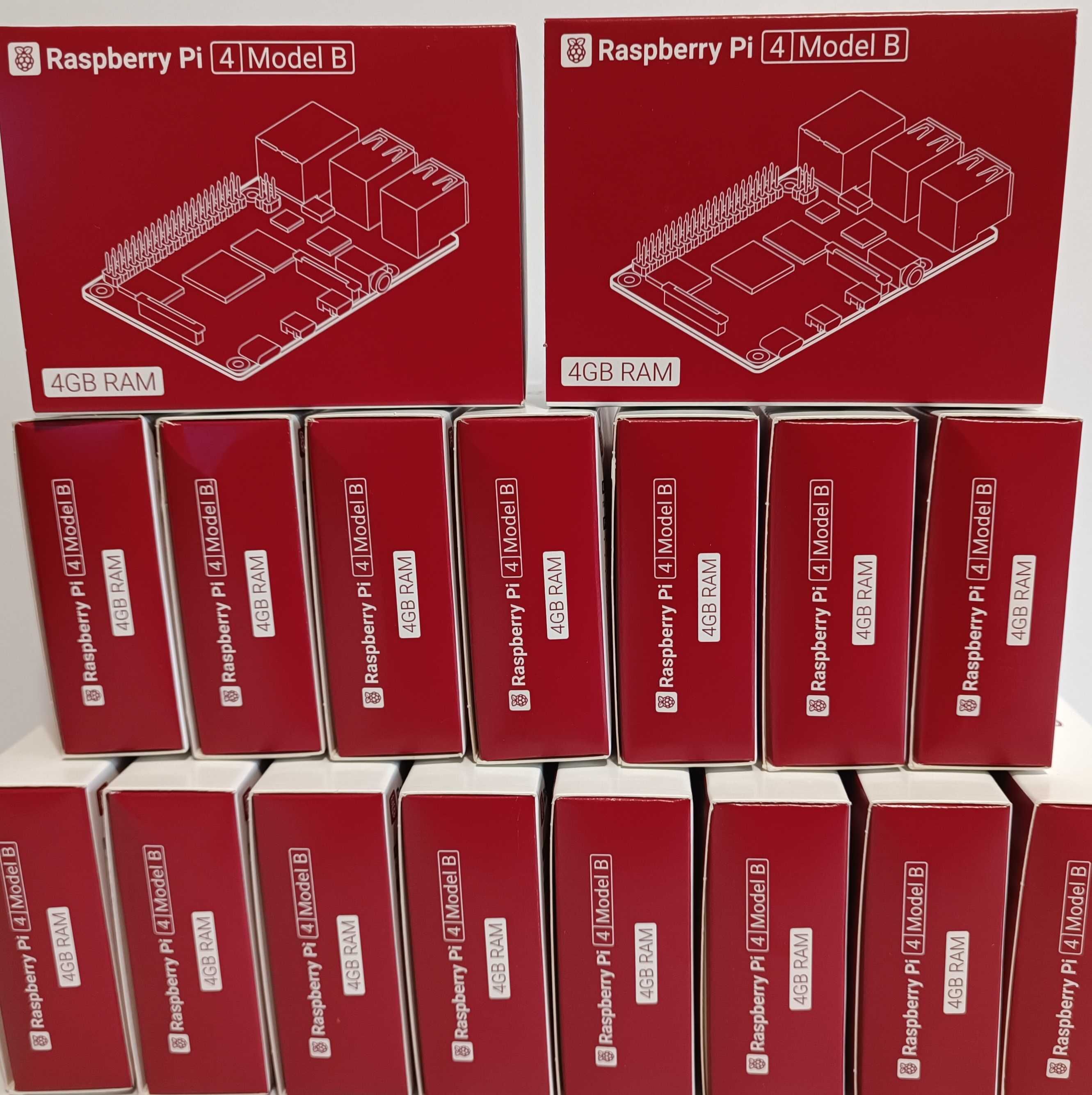 Raspberry pi 4 на 4GB, Нові в упаковці Made in UK