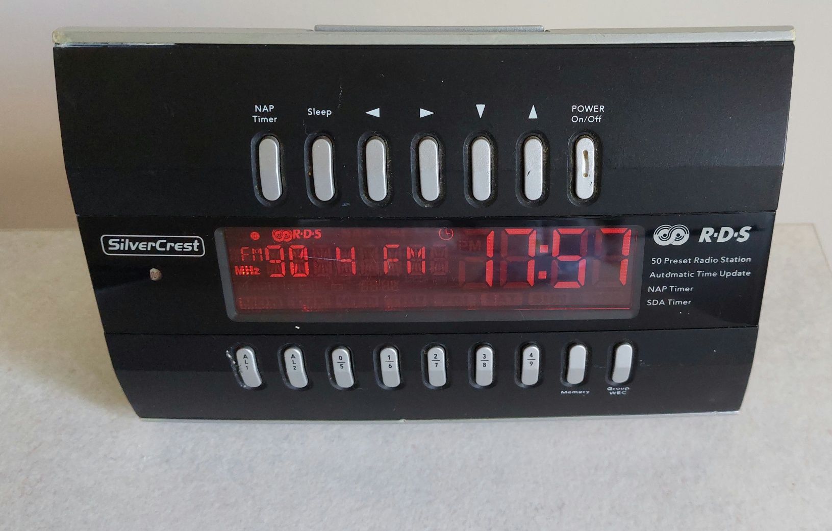 Radiobudzik SilverCrest KH2295 RDS