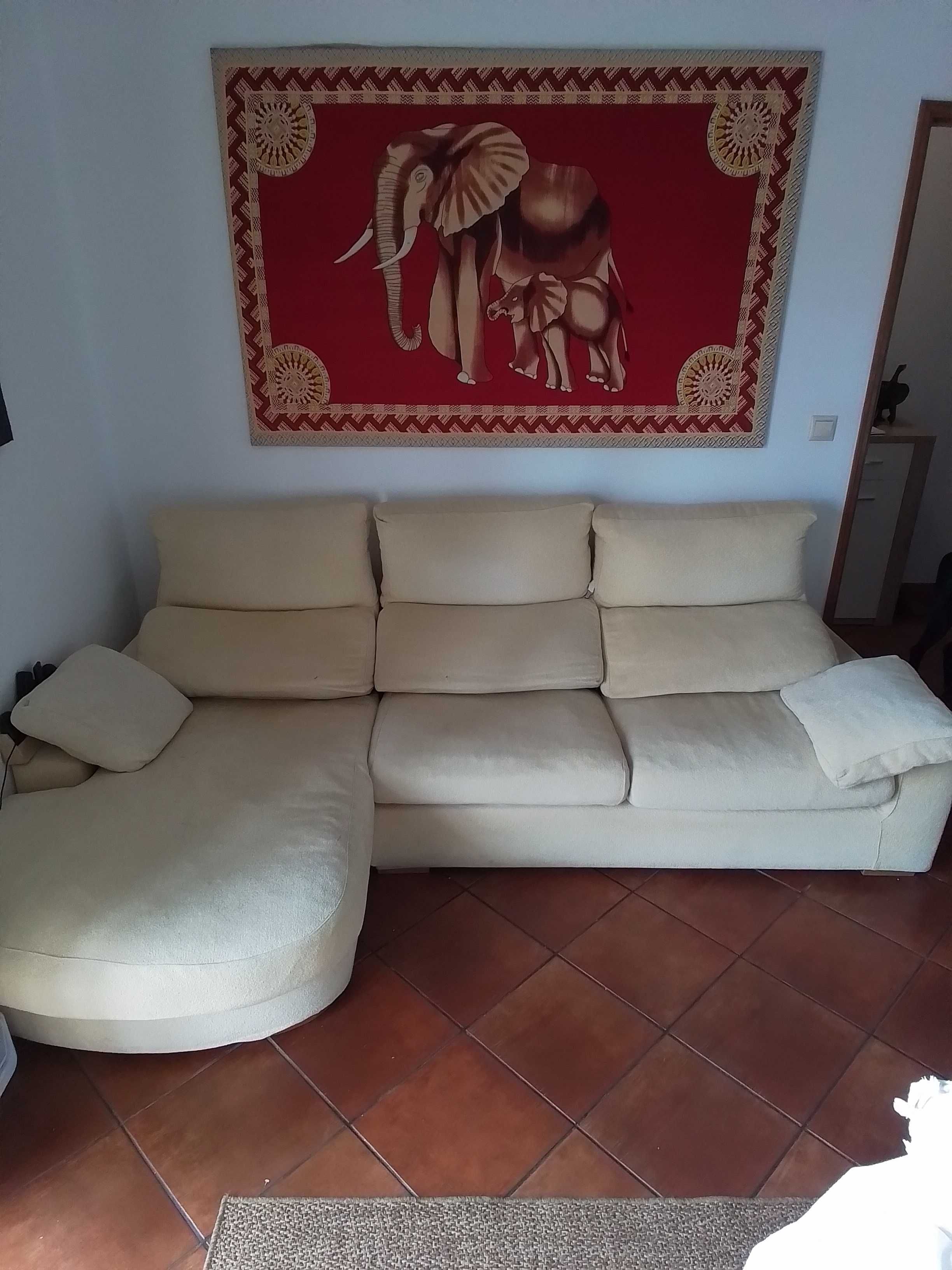 Sofa comCHAISE LONG usado
