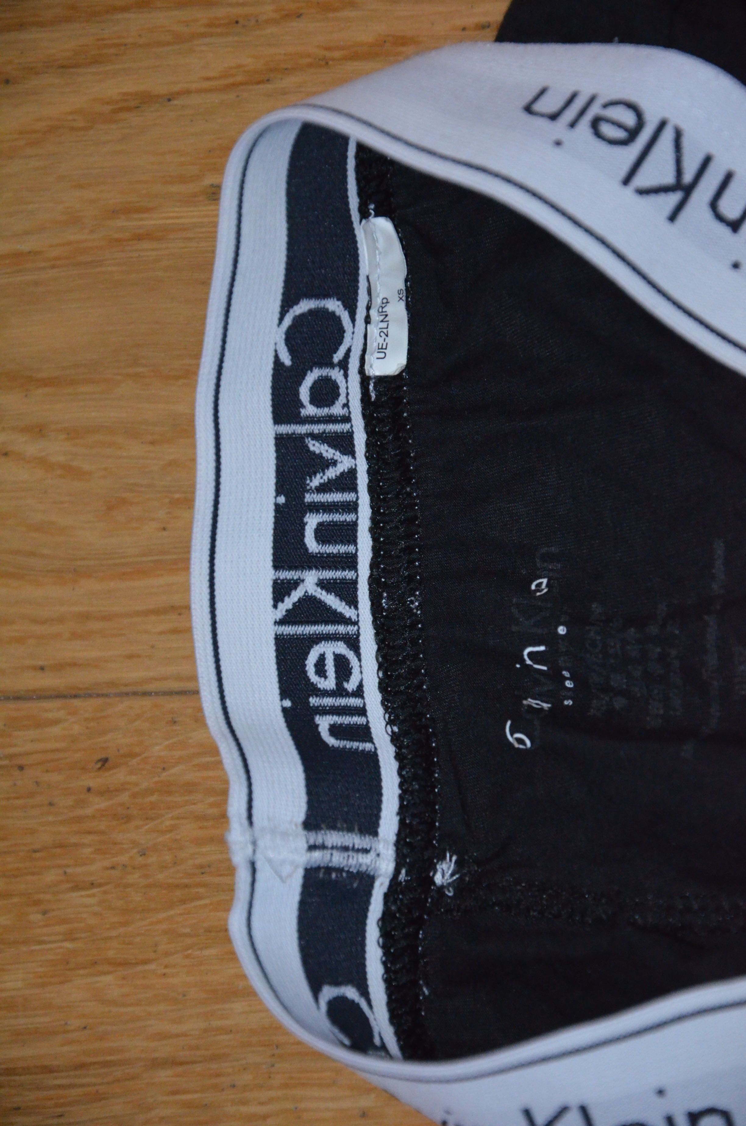 spodnie czarne piżama Calvin Klein r. XS leginsy