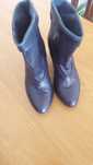 Botins n 37 azul escuro