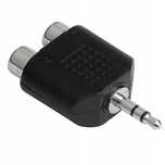 Hama przejściówka Jack 3,5mm - 2x CINCH Stereo