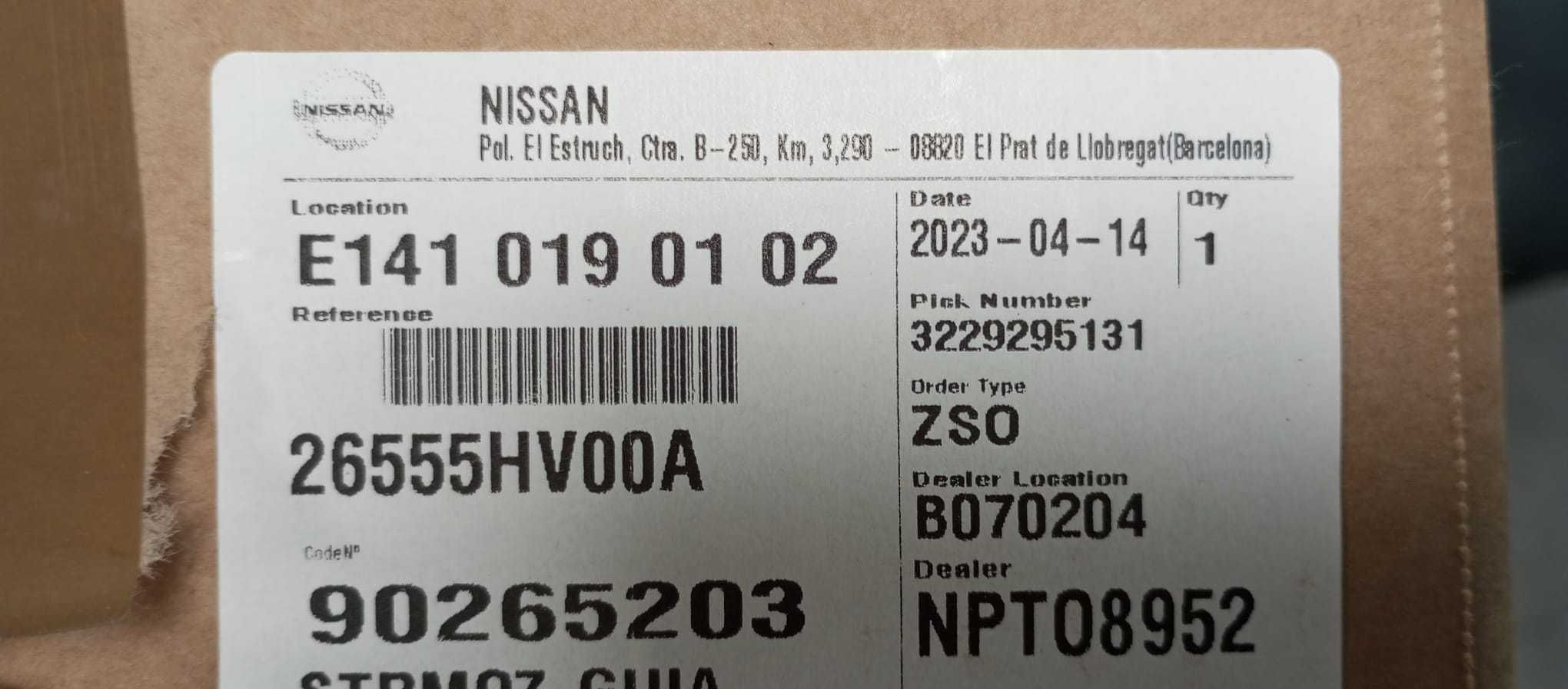 Farol esquerdo Nissan Qashqai J11