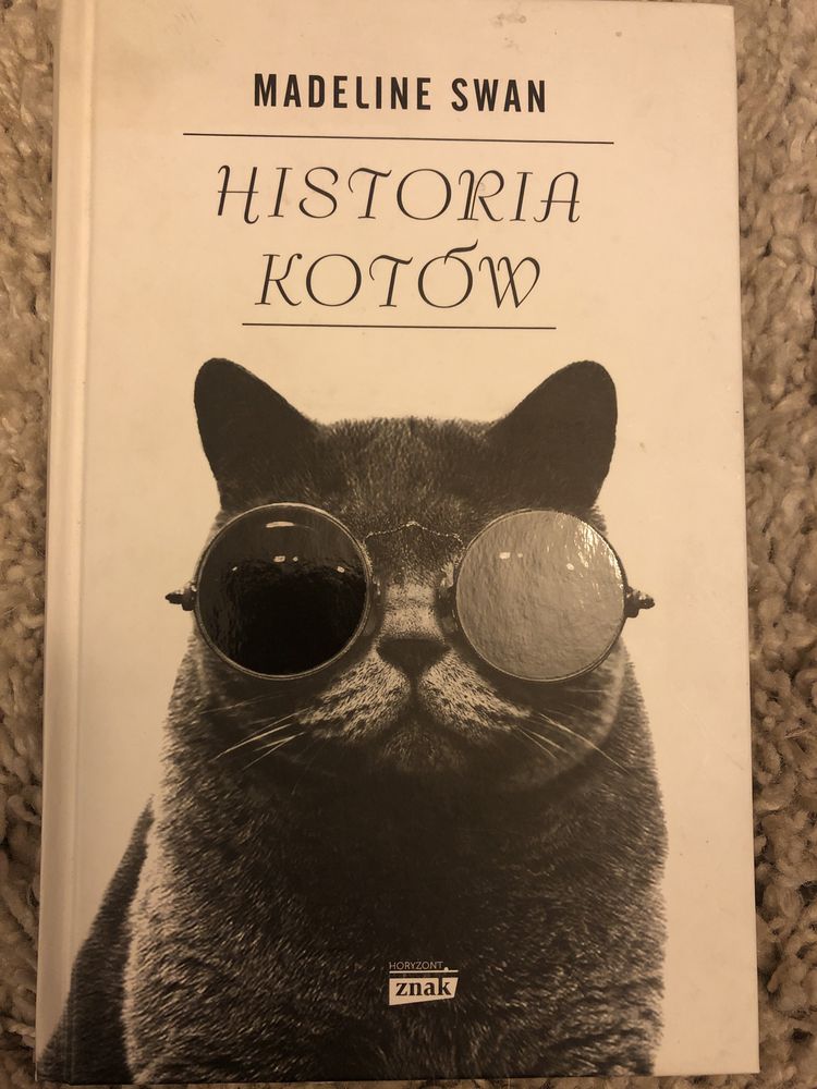 Ksiażka Historia Kotów