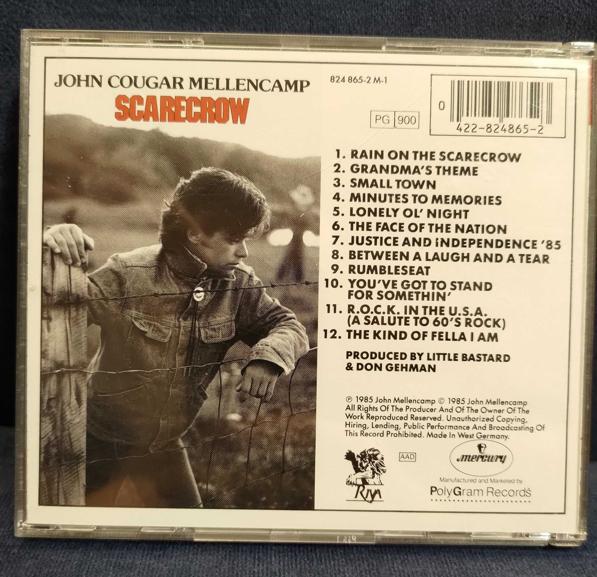John Cougar Mellencamp Scarecrow [CD]