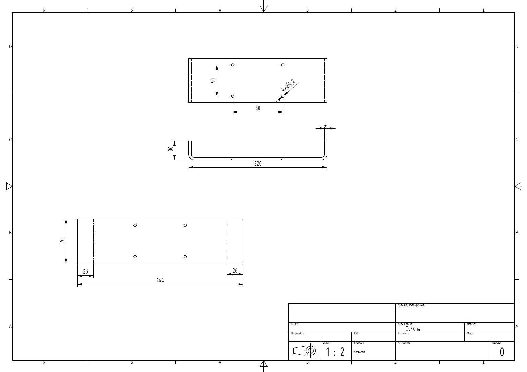 Profesjonalne usługi CAD – projekty 2D/3D, modele, rysunki techniczne