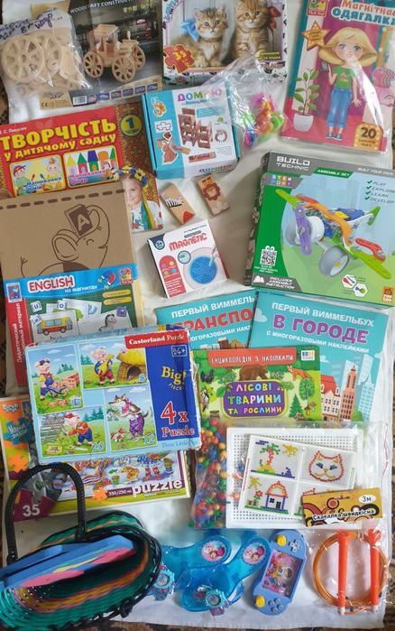 Великий лот пакет дитячих іграшок 3-4 роки