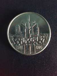 Moneta 10000zł Solidarność 1990