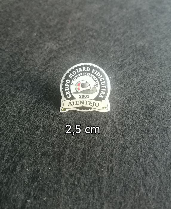 Pin da V Concentração do Grupo Motard Vidigueira Alentejo edição 2003