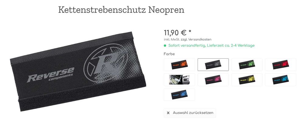 Захист пера Reverse Chainstay Cover Neopren