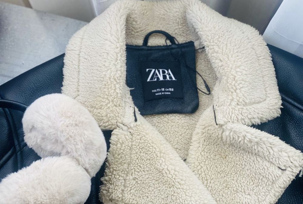 Дубленка Zara 152 стан нової