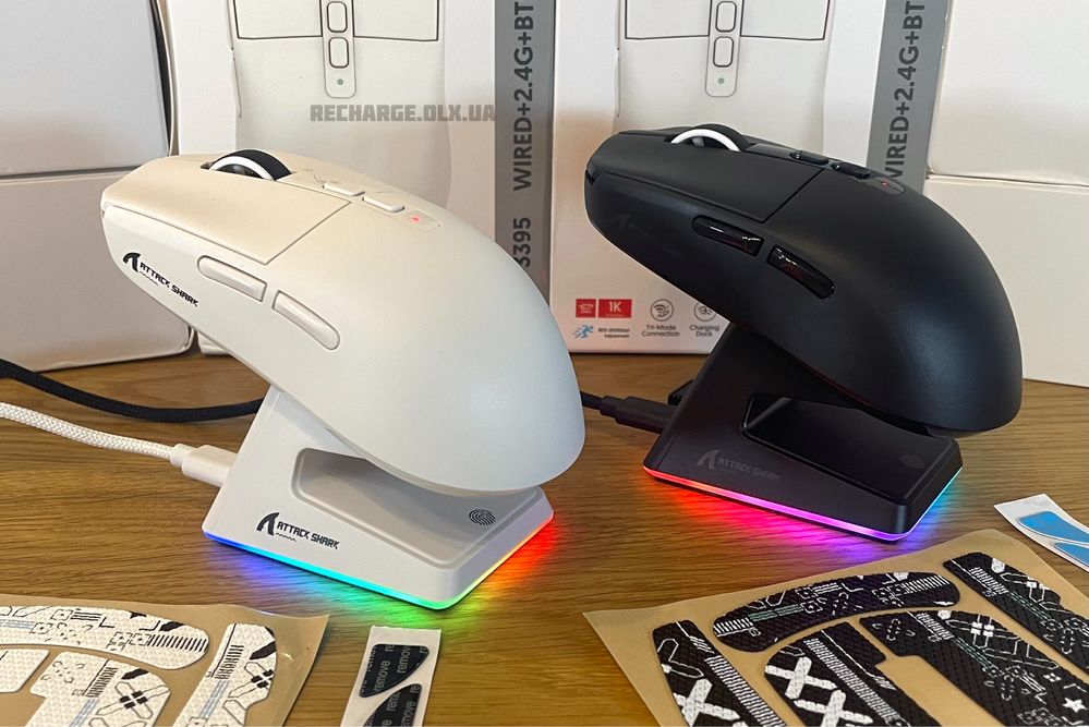 НОВІ Мишки Attack Shark X6 PAW3395 Wireless | ІГРОВА МИШКА