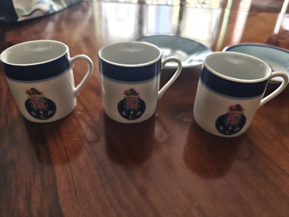Chávenas de café assinadas FCPorto