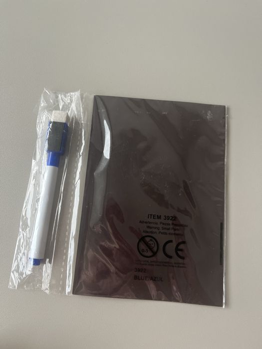 Mini tablica suchościeralna white board na lodówkę