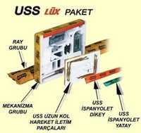 Раздвижная система USS - фурнитура для раздвижных дверей USS