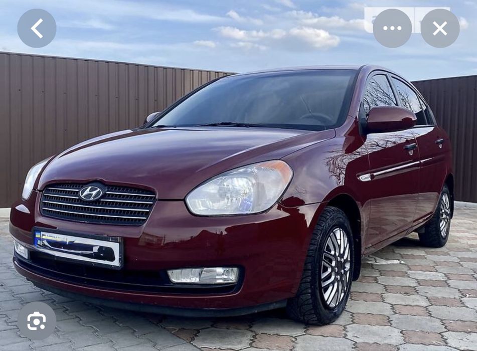 Розборка Hyundai Accent 1,4i 2006-2009 шрот запчастини деталі разборка