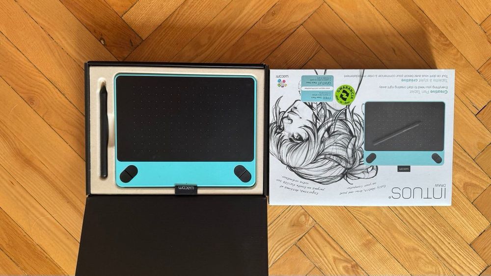 Планшет Wacom intuos small mint blue CTL-490