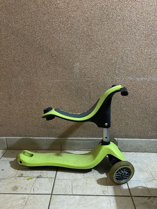 Велобег 2 в 1 самокат з батьківською ручкою