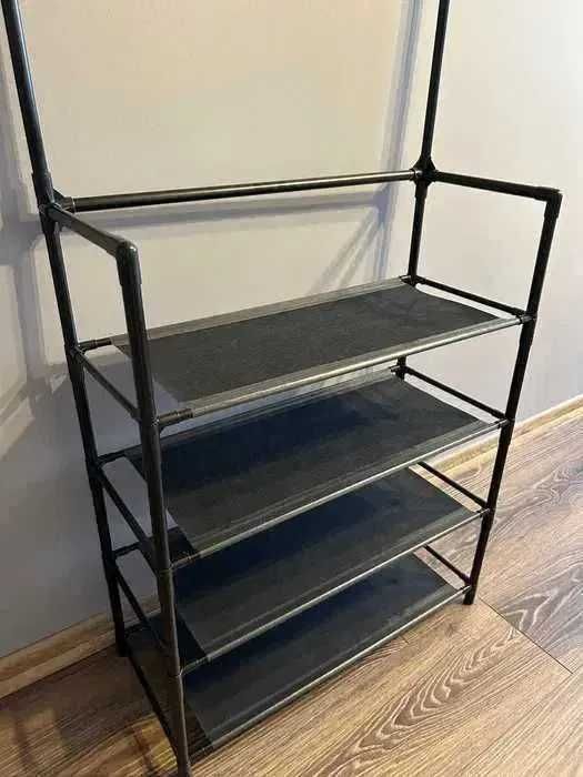 *WYPRZEDAŻ* STOJAK WIESZAK METALOWY półka na ubrania buty loft
