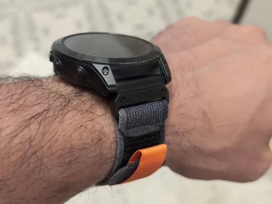 Ремінець нейлоновий Quick Fit 20 22 26 мм липучка / браслет ремешок