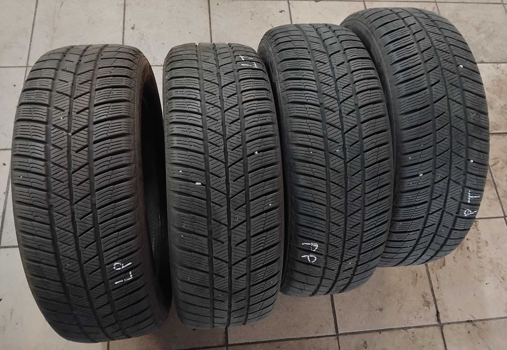 Opony zimowe Barum 205/55R16 2x5,5mm 2x6,5mm 4szt.
