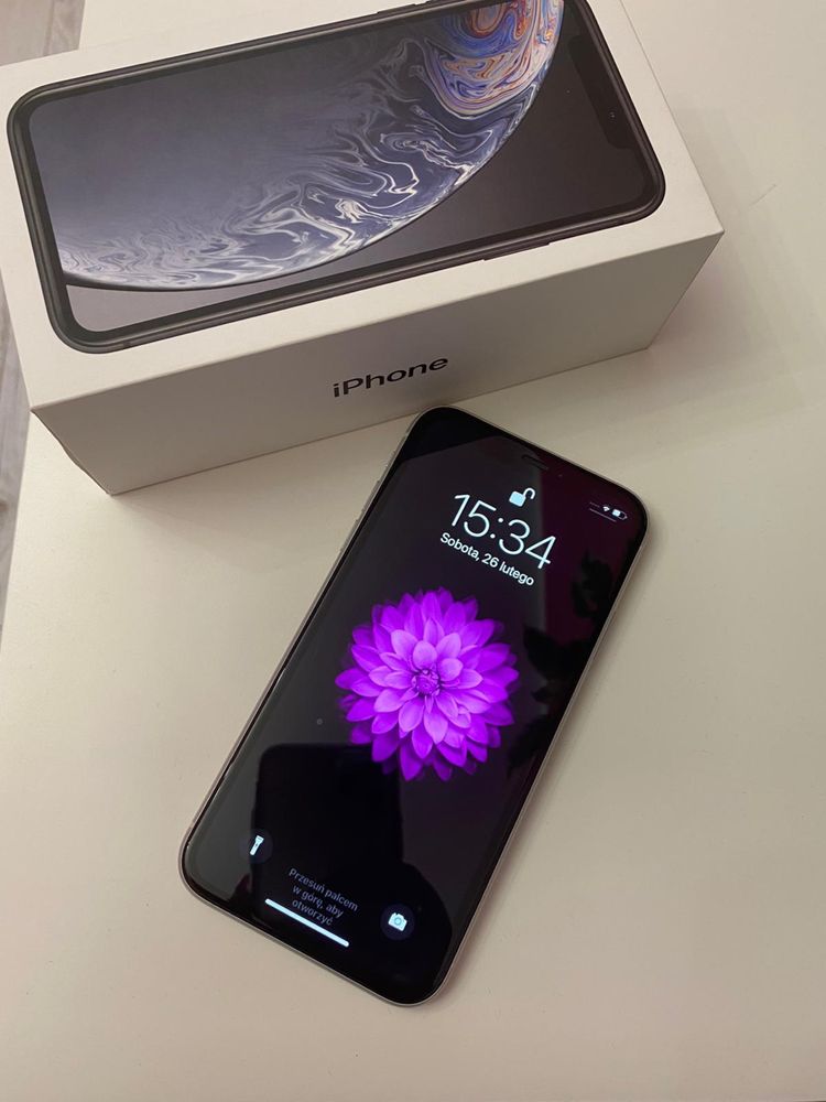 Iphone XR 64 Gb white biały, ideał, Krk gratisy