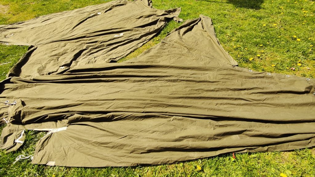 Wojskowy brezent materiał -namioty
