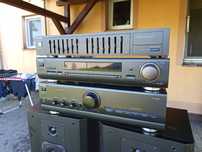 Zestaw Technics wzmacniacz tuner korektor rak-su129wh