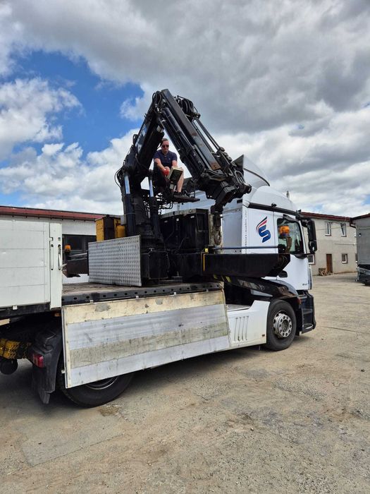 Kompleksowe Usługi Transportowe z Dźwigiem HDS – Udźwig 7 ton, 12.5m