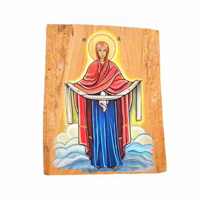 Obraz Matki Bożej na desce