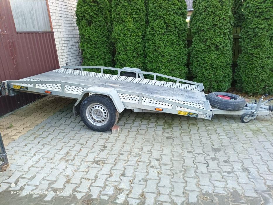 Przyczepka, Laweta Rydwan Samochodowa.