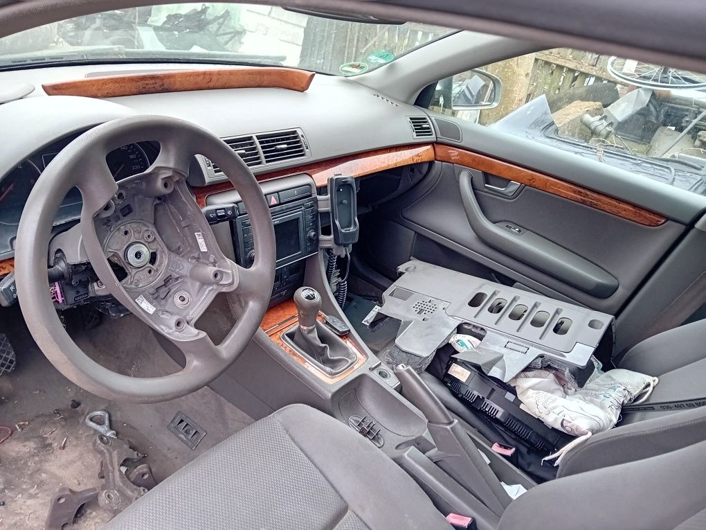 Audi a4 b6 dekory listwy ozdobne drewno komplet