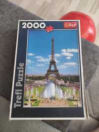 Puzzle trefl wieża Eiffla 2000