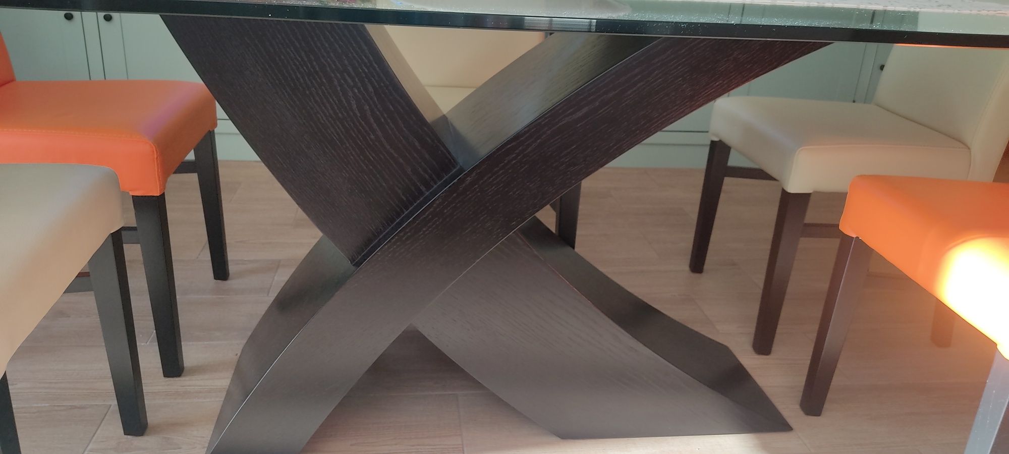 Mesa de sala em vidro